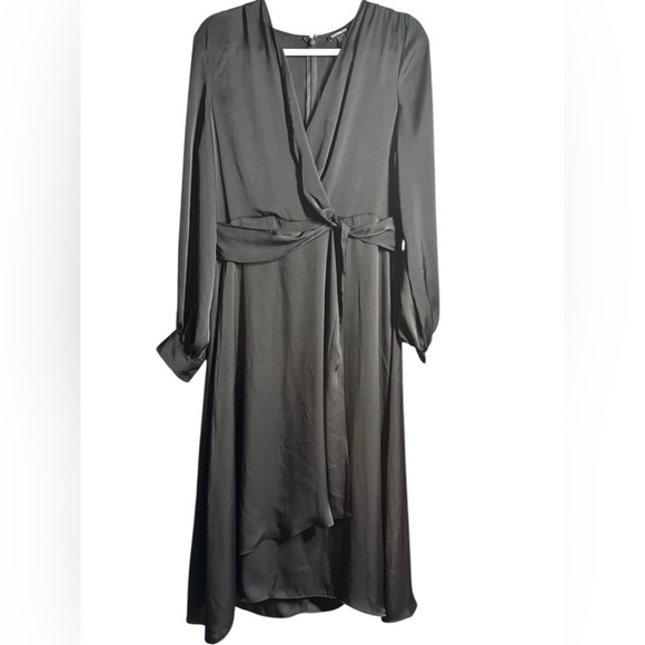 Express Black Long Sleeve Dress - Picture 2 of 5